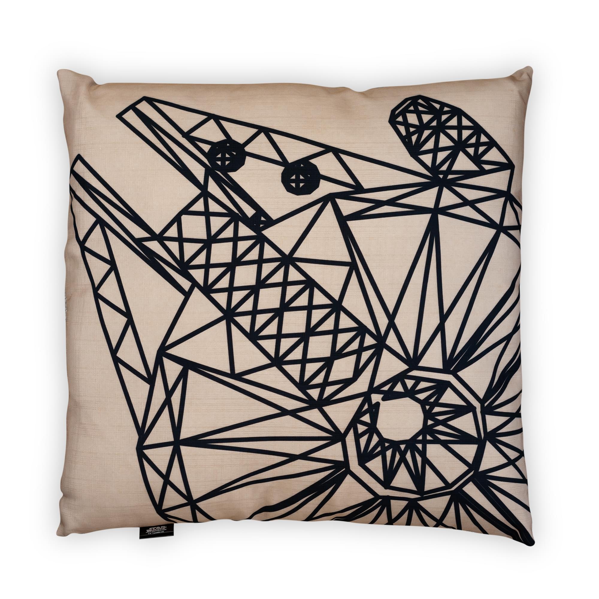Star Wars Millennium Falcon 25x25-Inch Large Throw Pillow