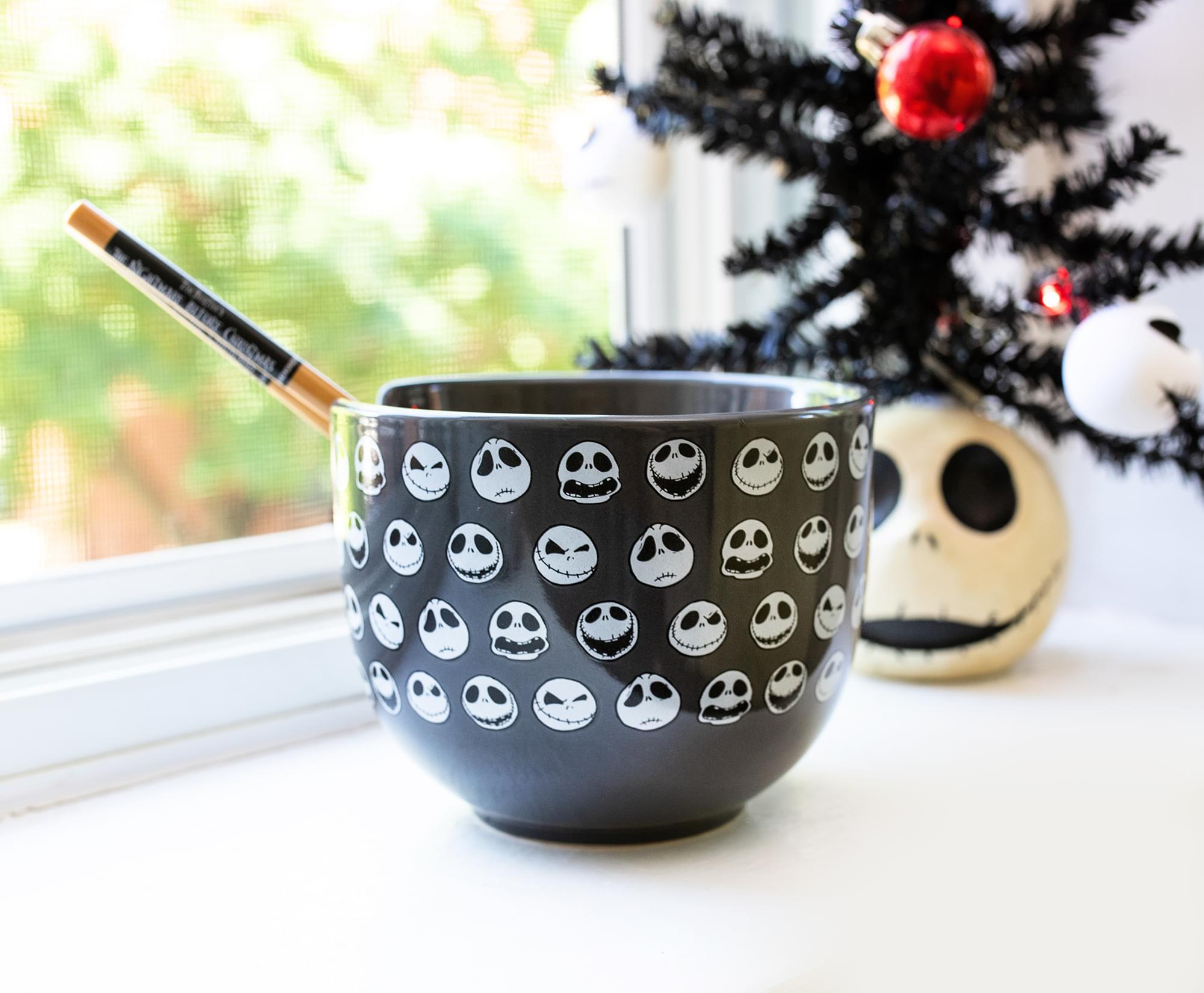 Disney's The Nightmare Before Christmas Jack 20 - Ounce Ramen Bowl with Chopsticks
