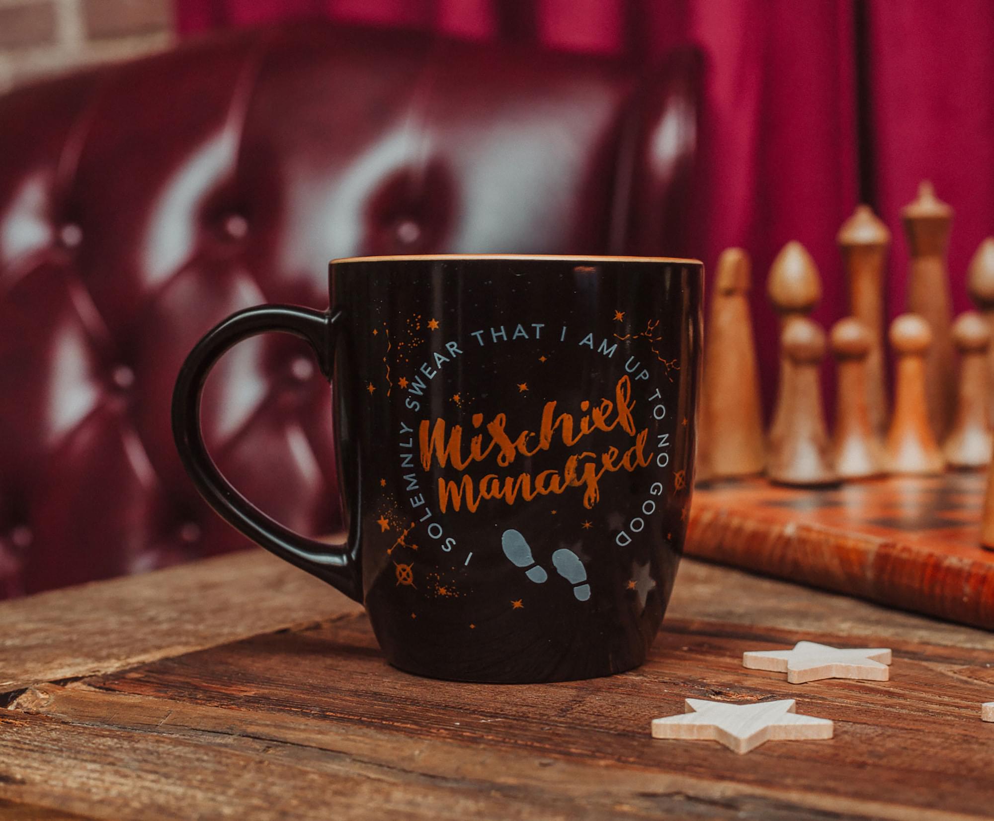 Enchanting Harry Potter Marauder's Map Ceramic Mug - 18 Oz