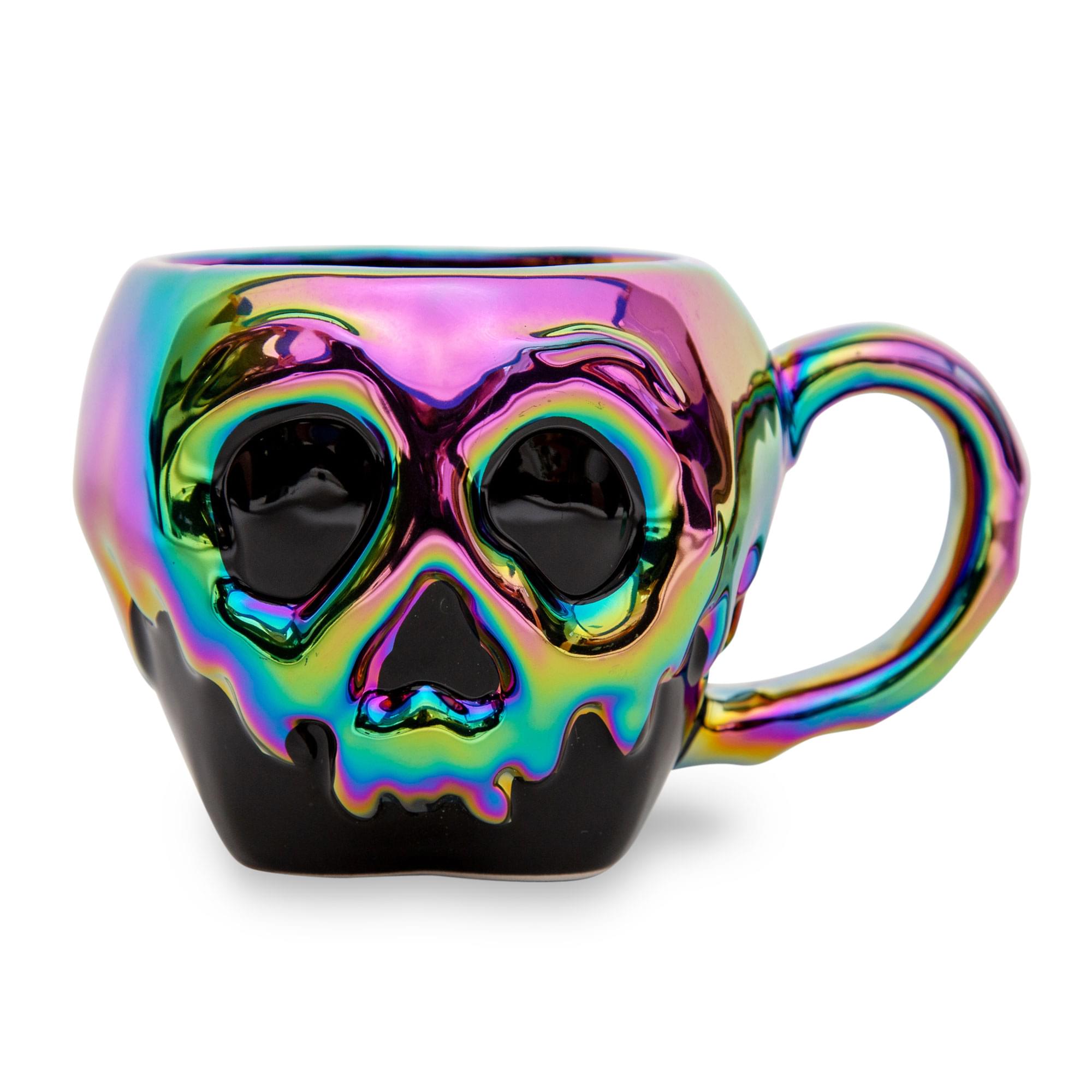 Disney Villains Evil Queen Poison Apple Electroplated Ceramic Mug - A Wicked Delight