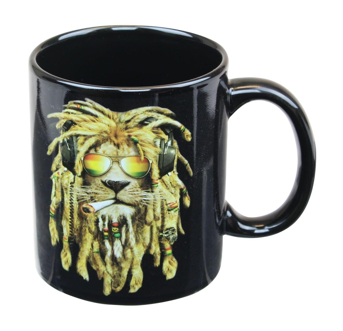 Roar with Flavor: Reggae Lion 11oz Coffee Mug