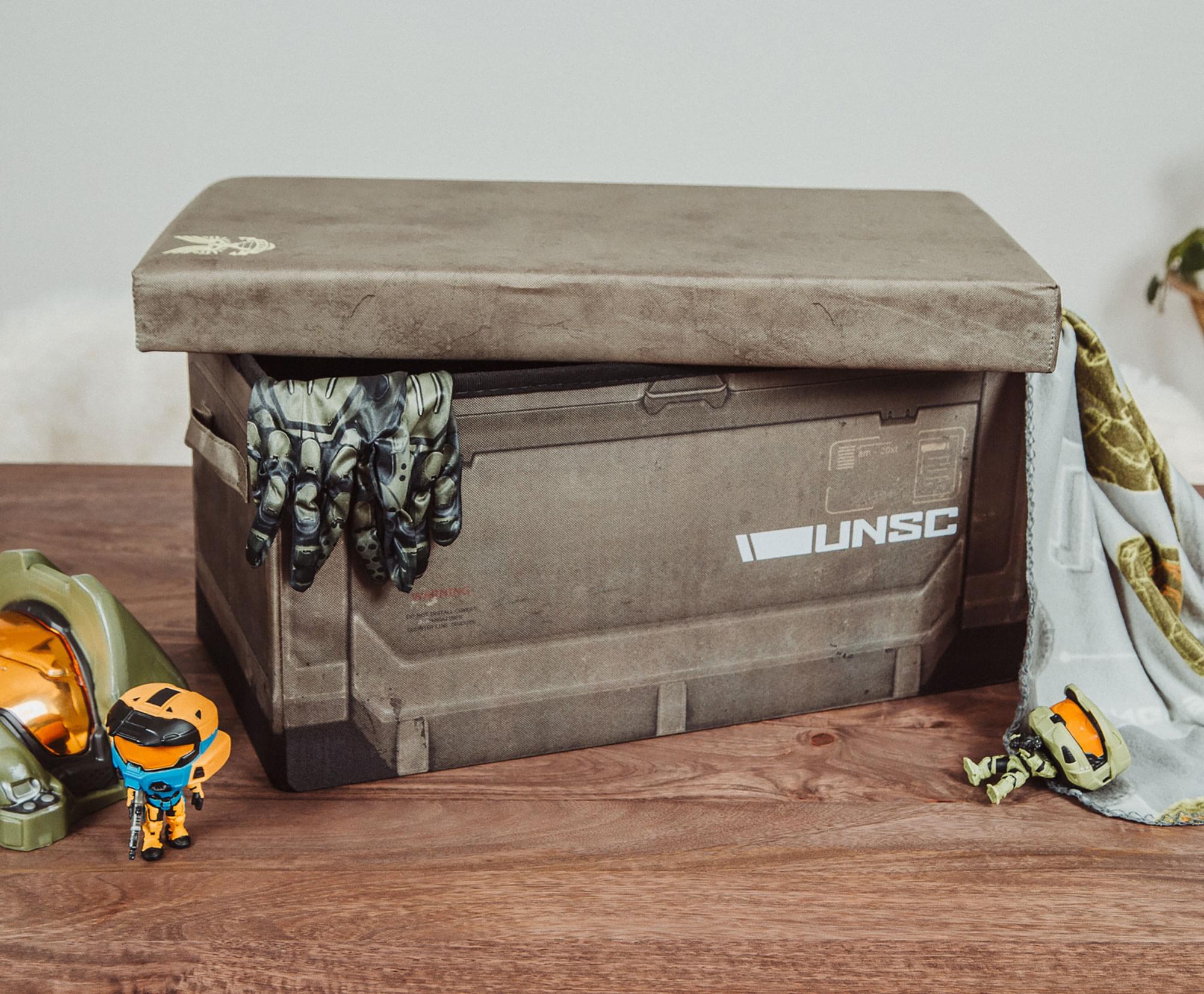 HALO Ammo Crate: The Ultimate Collapsible Storage Bin for Gamers