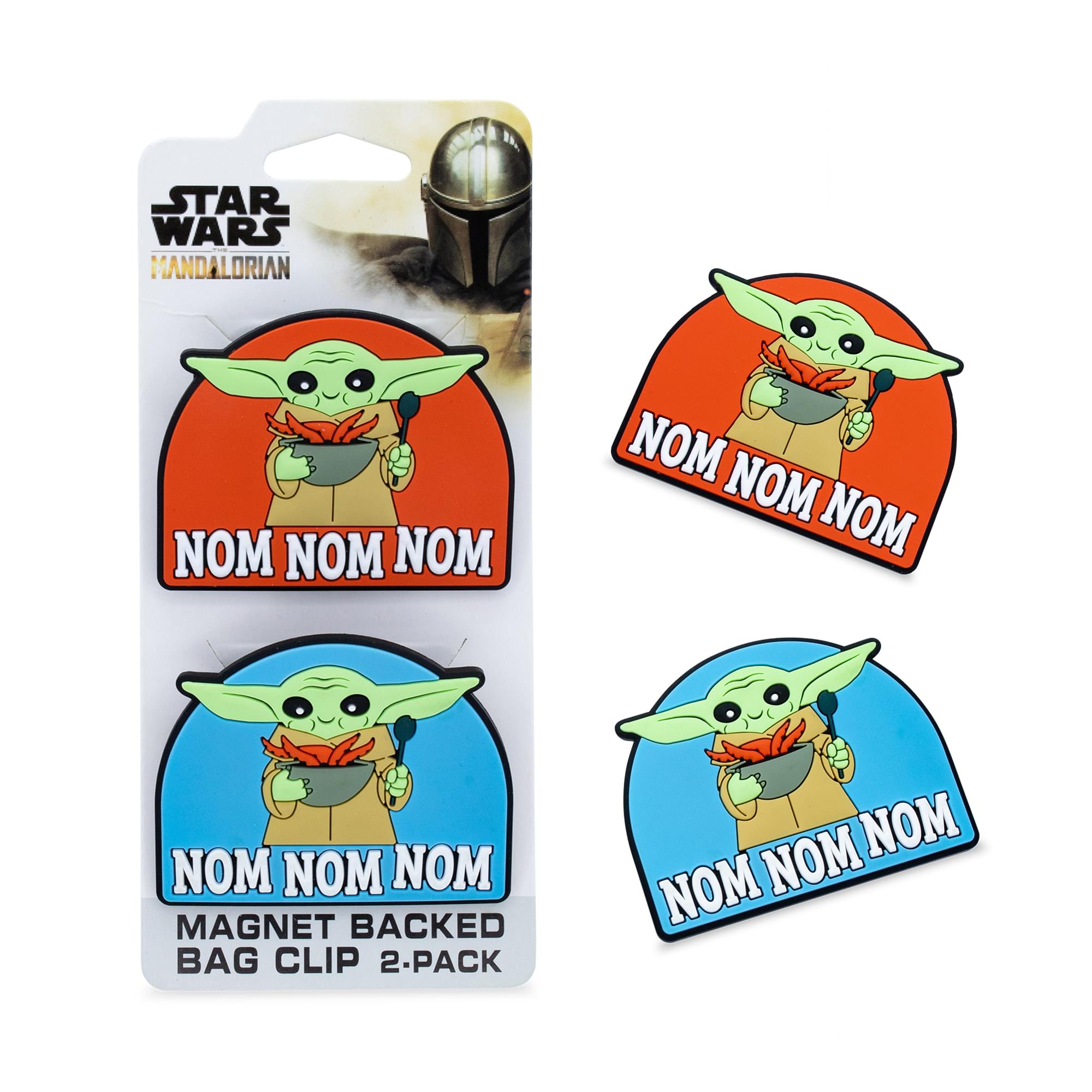 Star Wars: The Mandalorian Grogu Magnetic Chip Clips - 2-Pack