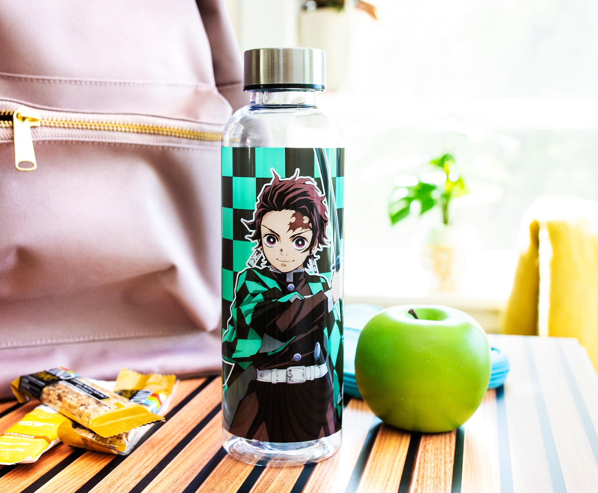 Demon Slayer Tanjiro Kamado 20-Ounce Plastic Water Bottle