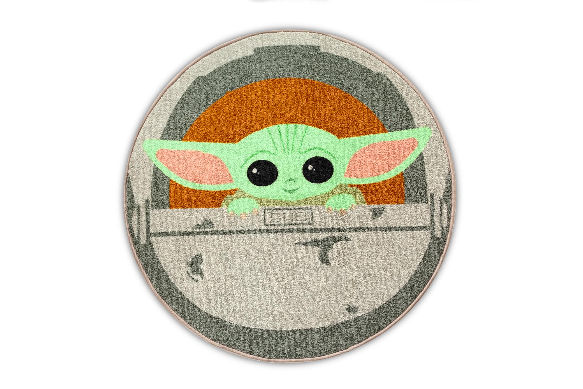 The Mandalorian The Child 39-Inch Round Area Rug - Bring Star Wars Magic Home