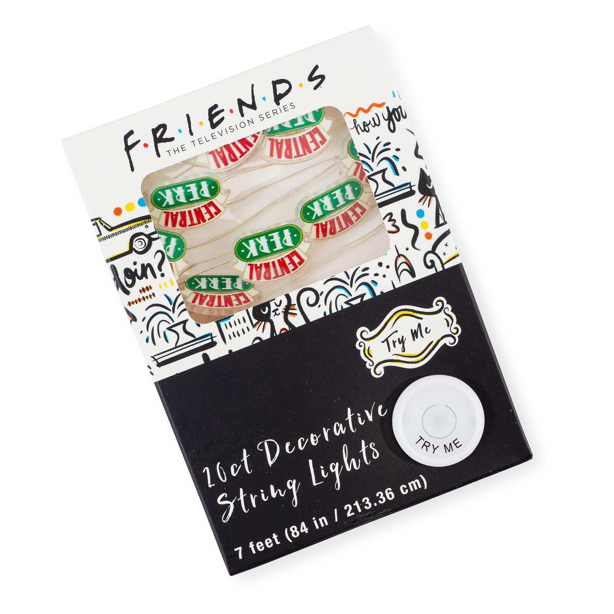 Friends Central Perk 7-Foot Indoor String Lights - Light Up Your Friends Fan Paradise