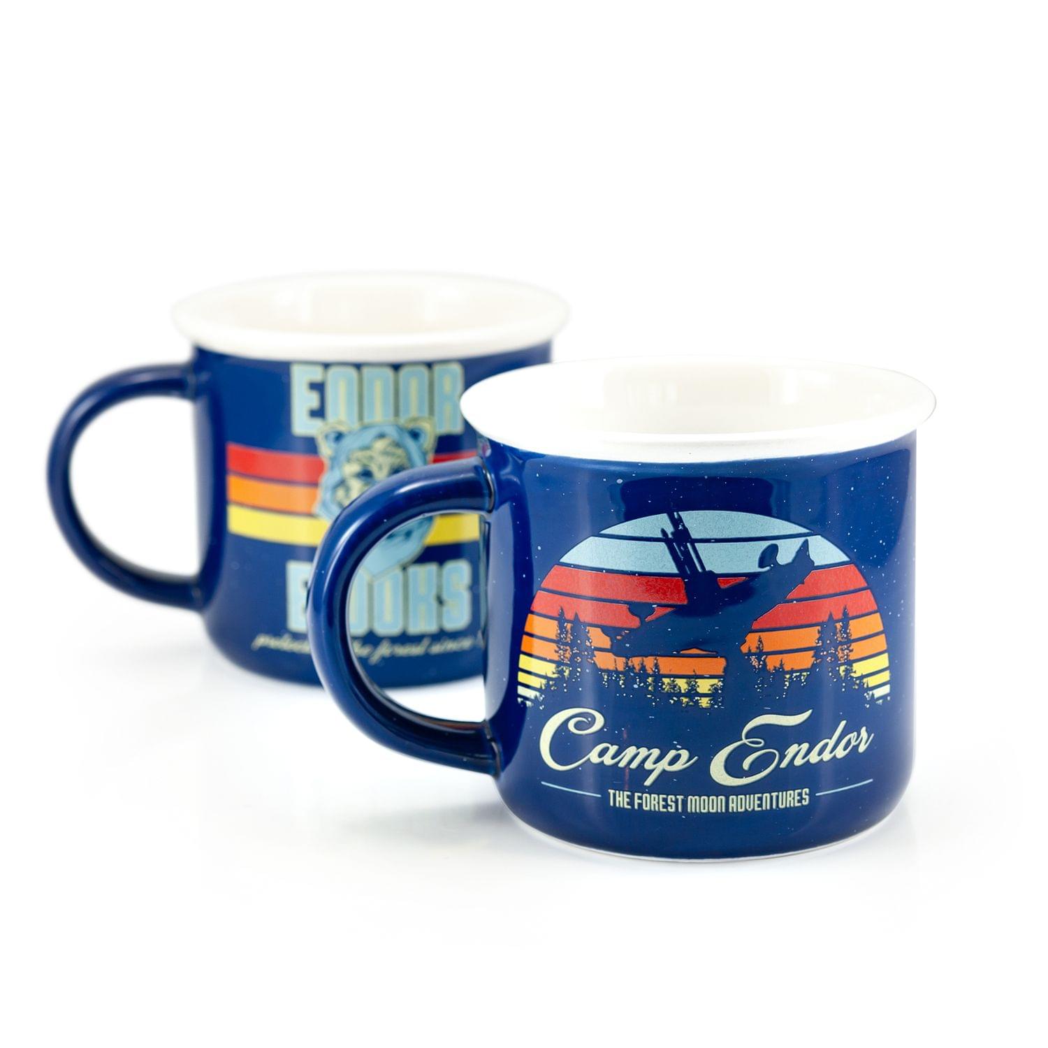 Star Wars Endor Camp Retro Mugs - Set of 2