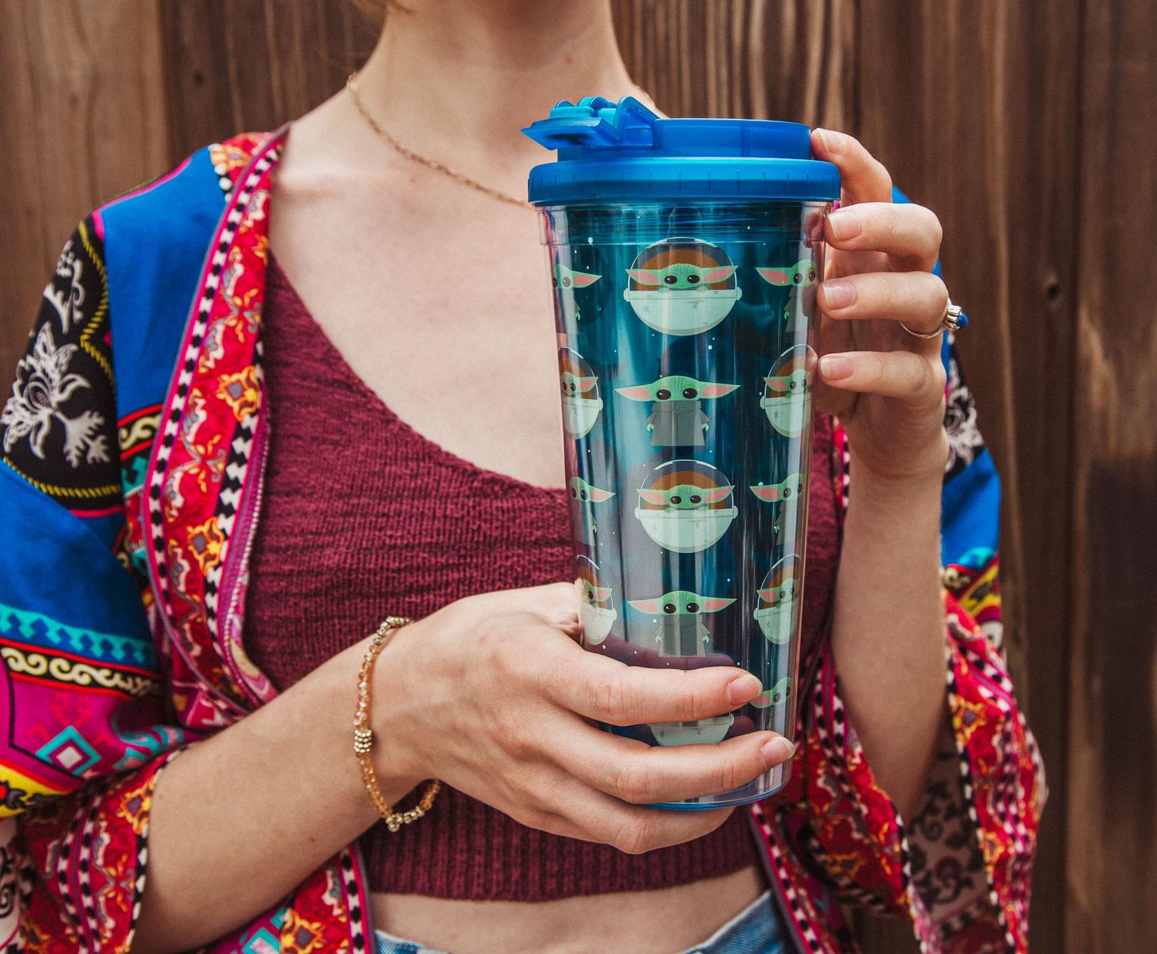 Star Wars: The Mandalorian Grogu 24 - Ounce Travel Tumbler