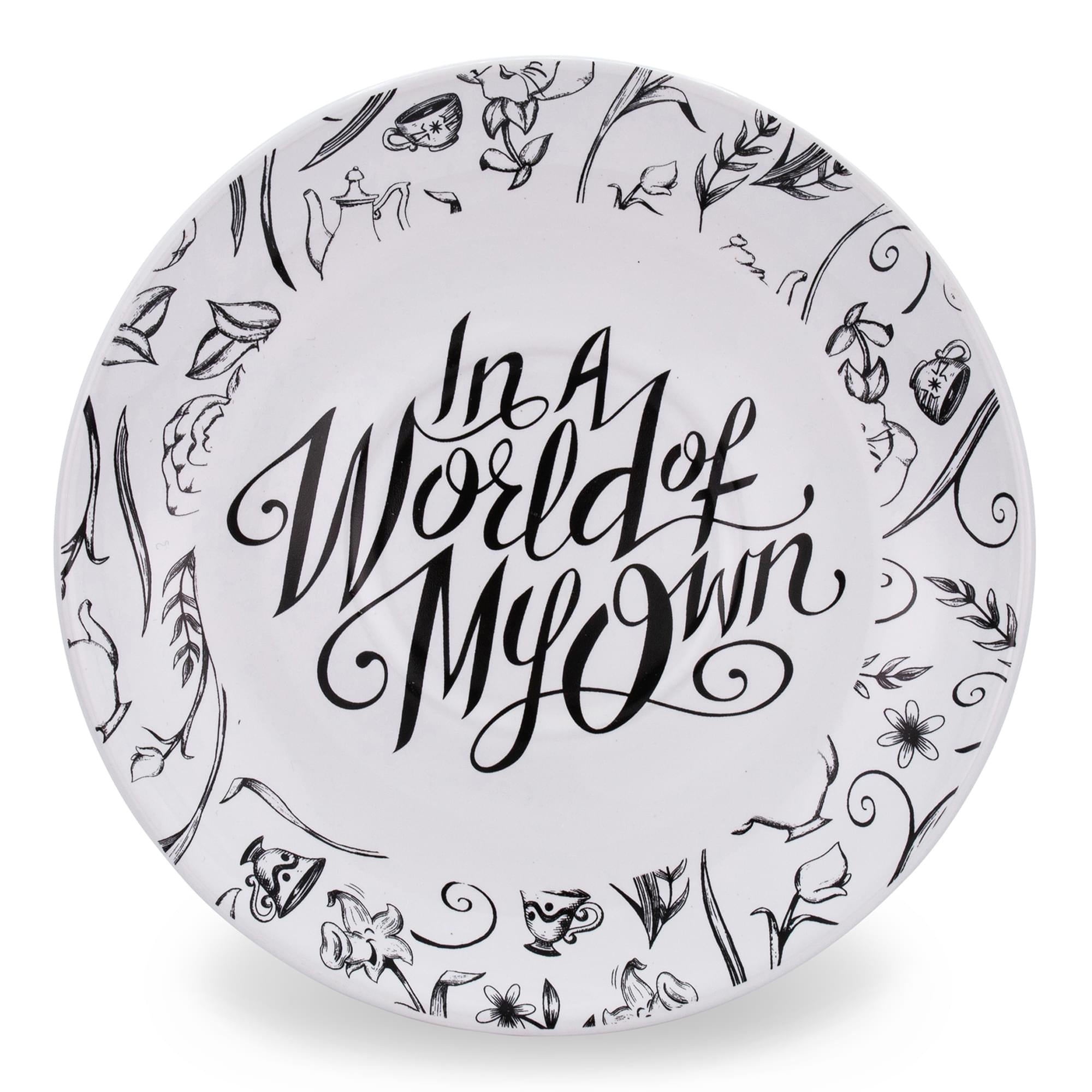 Enchanting Disney Alice In Wonderland Ceramic Teacup & Saucer Set