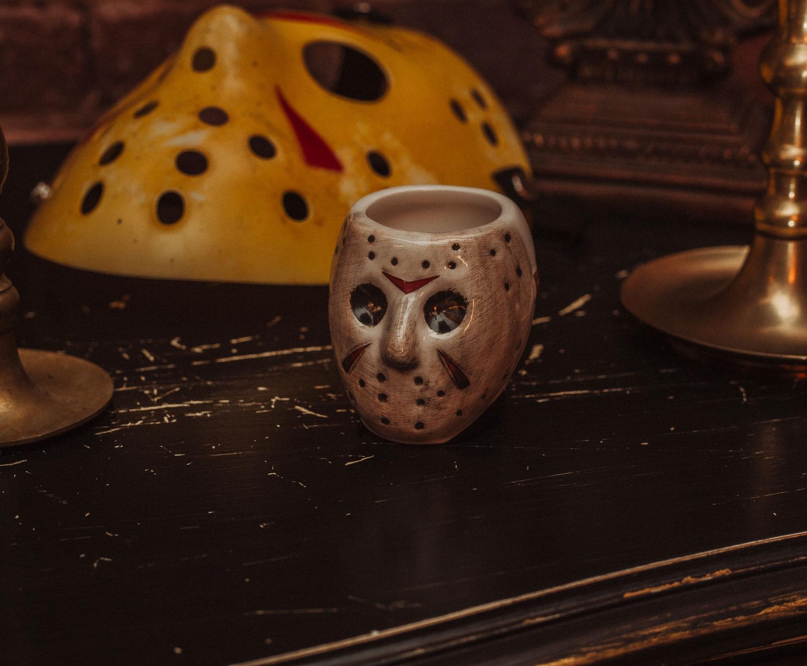 Freddy vs. Jason 4-Ounce Ceramic Mini Mugs Set of 2 - Horror Fan's Dream