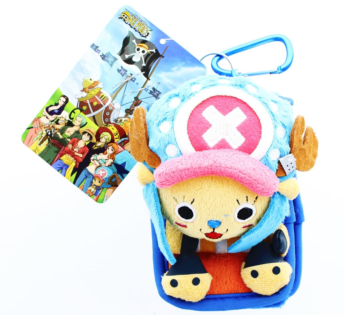 Adorable One Piece Chopper Plush Phone Case (Kyun Version, Open Mouth)