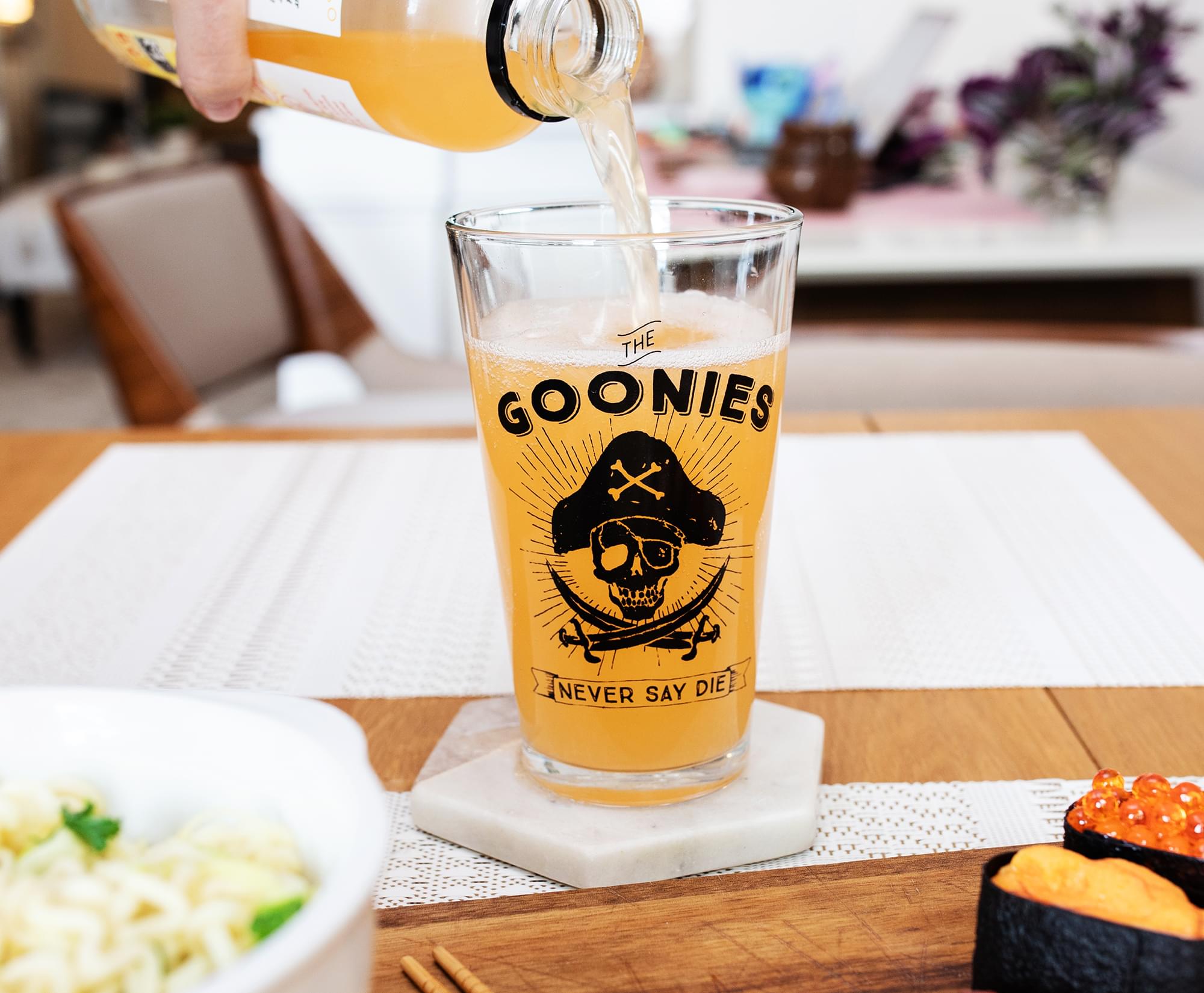 The Goonies Never Say Die 16-Ounce Pint Glass