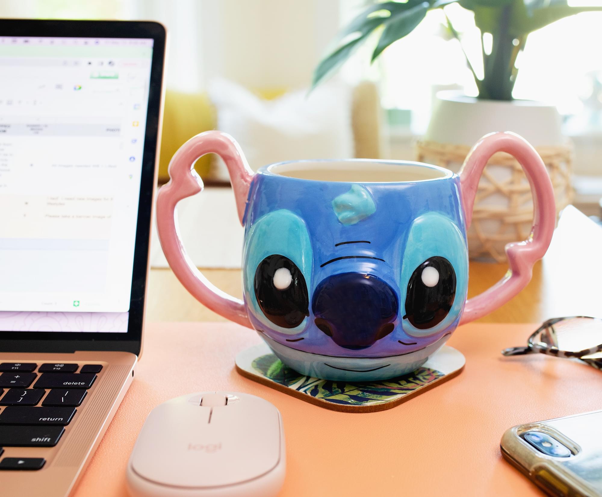 Disney Lilo & Stitch 3D Ceramic Mug - A Cosmic Treat for Your Mornings