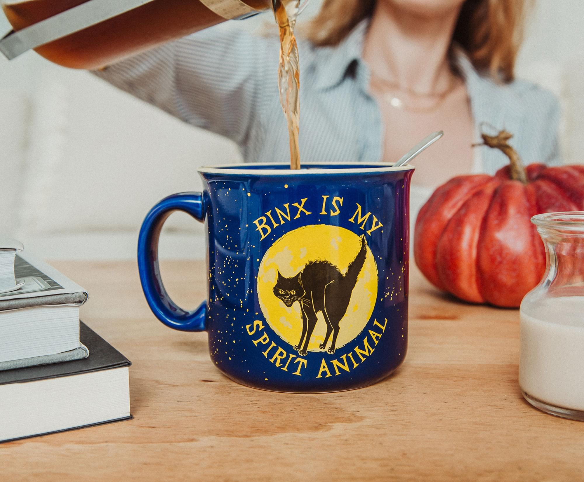 Disney Hocus Pocus Binx-Inspired Ceramic Camper Mug - 20 Ounces