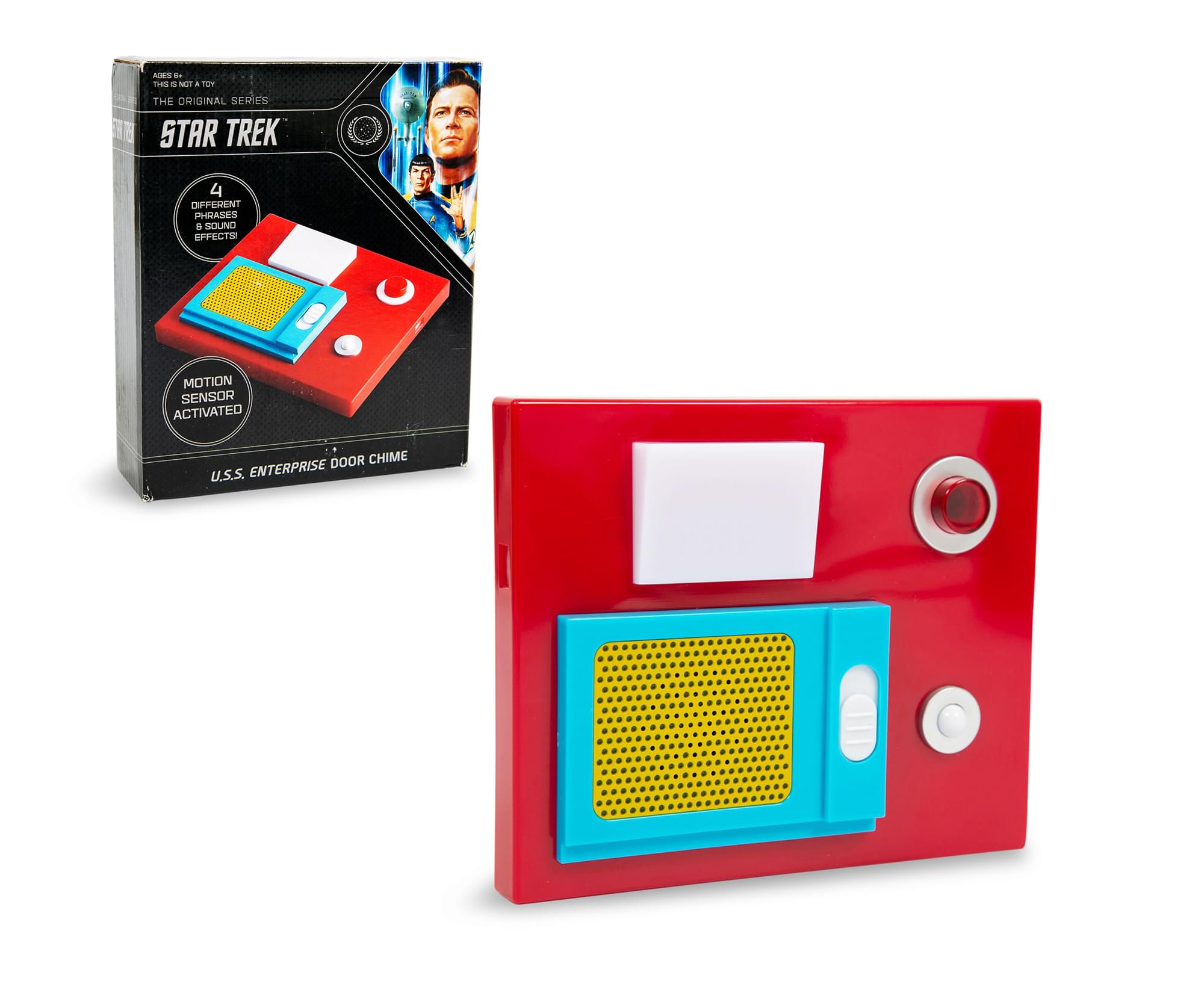 Star Trek: The Original Series Electronic Door Chime with Motion Sensor - A Must-Have for Trekkies