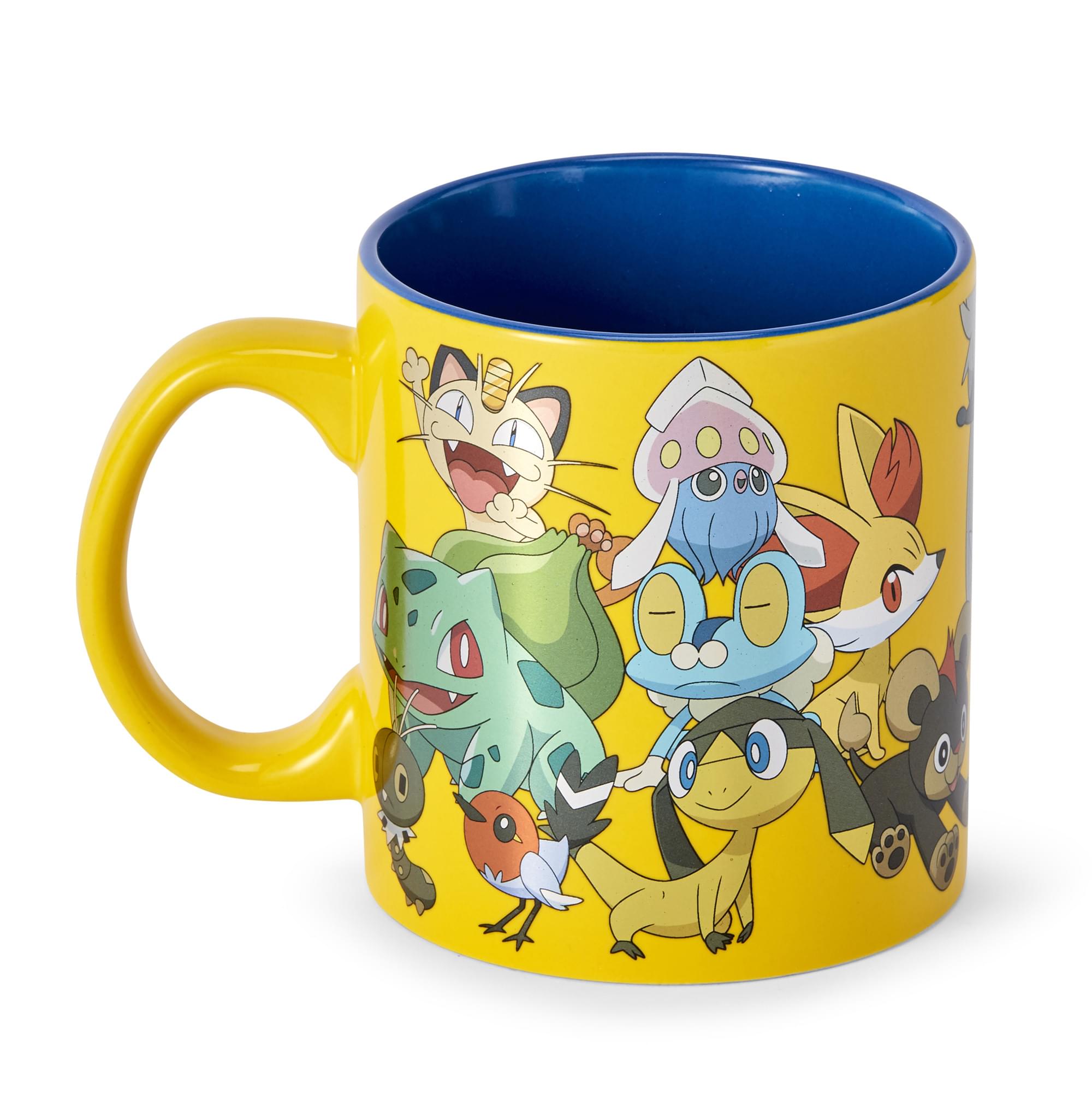 Pokémon XY Series Large Pokémon Group Foil Print 20-Ounce Coffee Mug