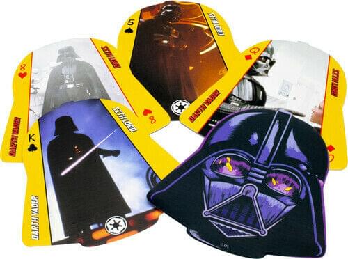 Out-of-this-World Star Wars Darth Vader Shaped Playing Cards