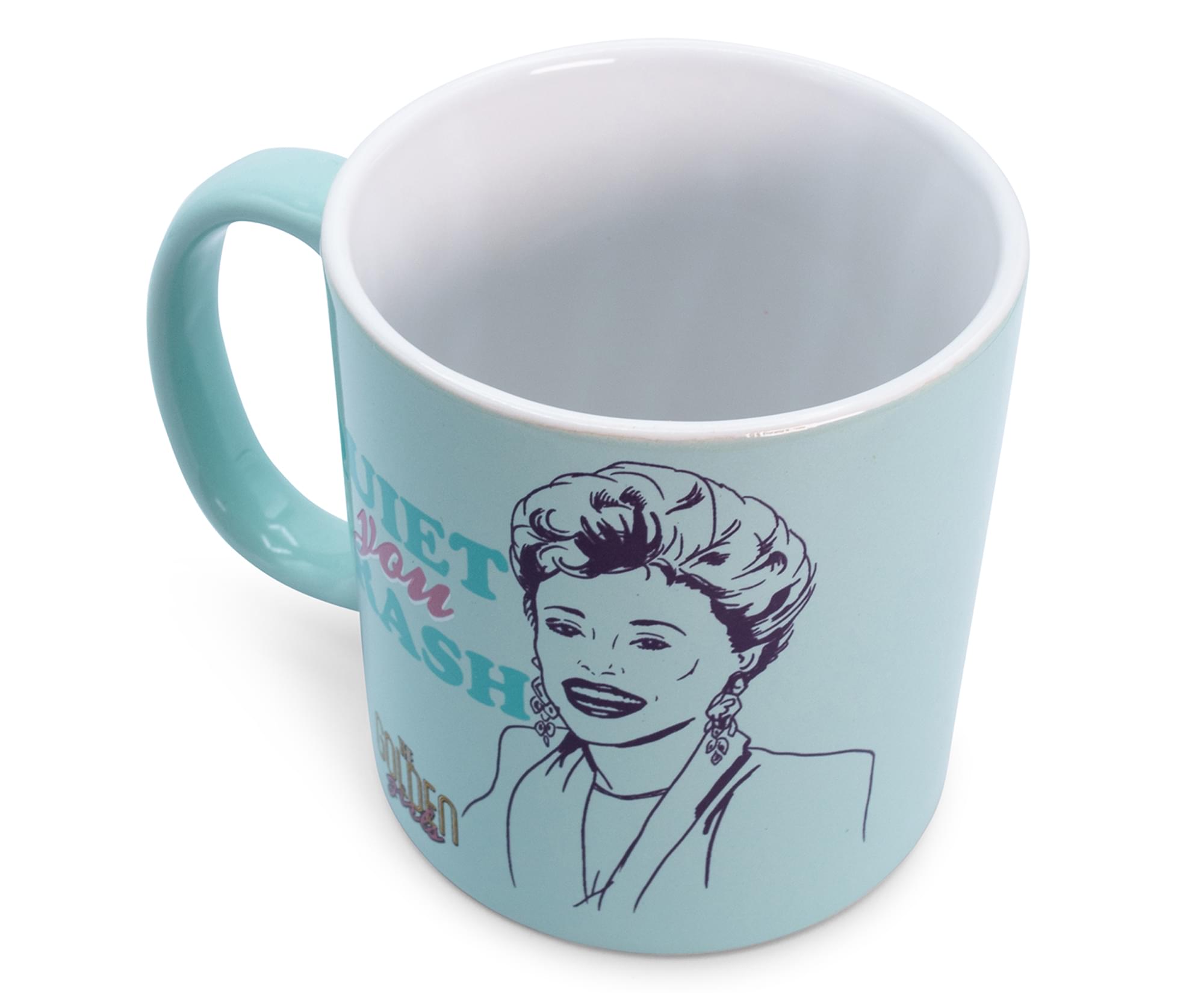 Golden Girls 'Quiet You Trash' 20-Ounce Ceramic Mug