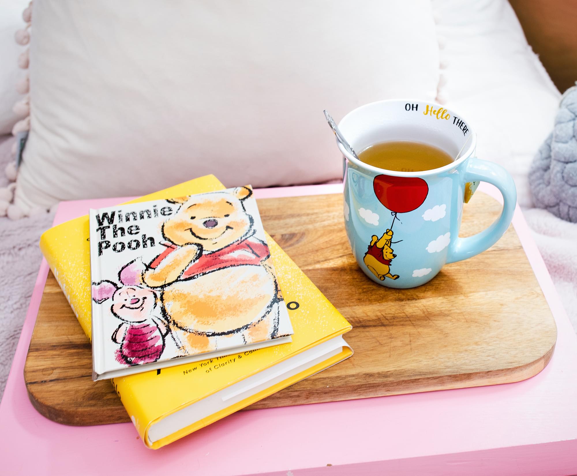 Disney's Enchanting Winnie The Pooh Balloon Float Ceramic Mug - 16 Oz