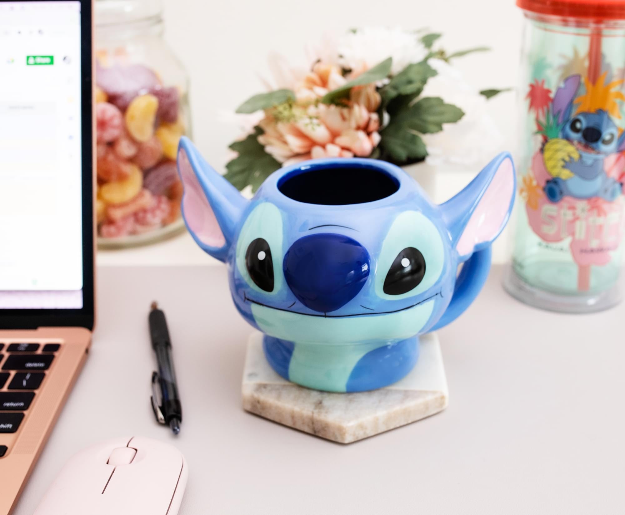 Out-of-this-World Disney Lilo & Stitch 3D Ceramic Mug - 20 Oz