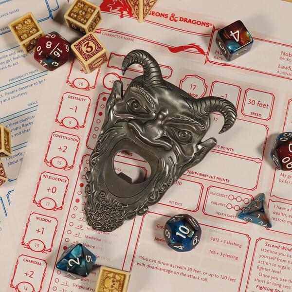Unleash Your Inner Adventurer with the Dungeons & Dragons Tomb of Horrors Premium Bottle Opener