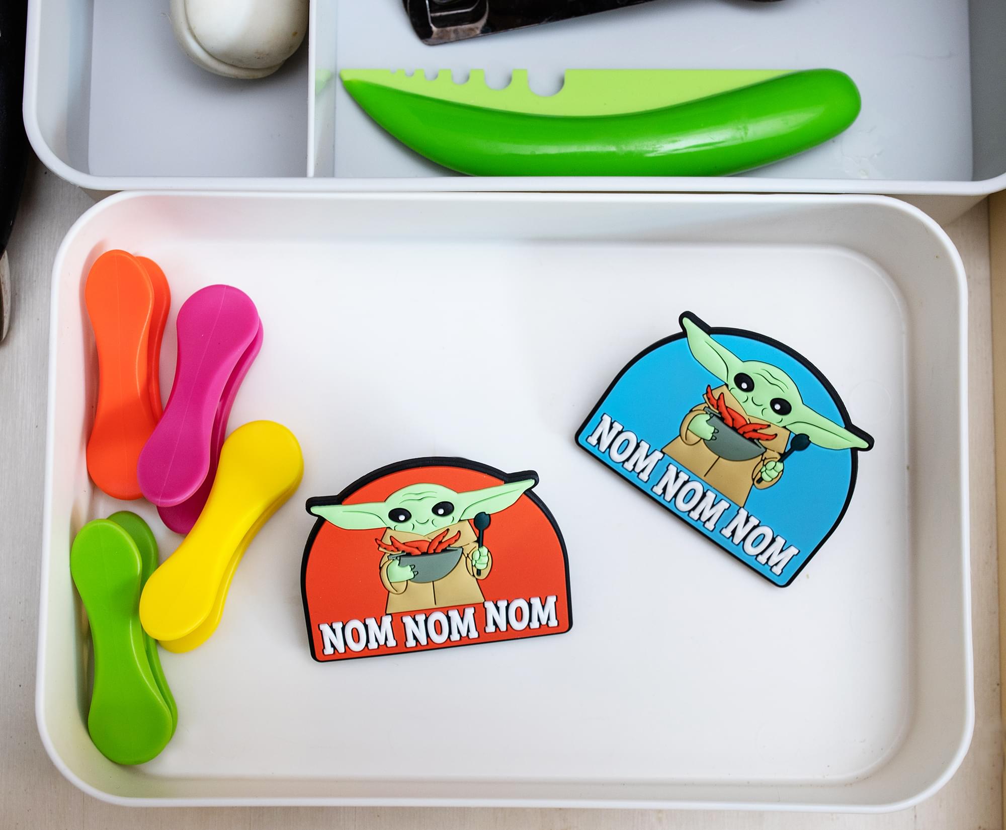 Star Wars: The Mandalorian Grogu Magnetic Chip Clips - 2-Pack