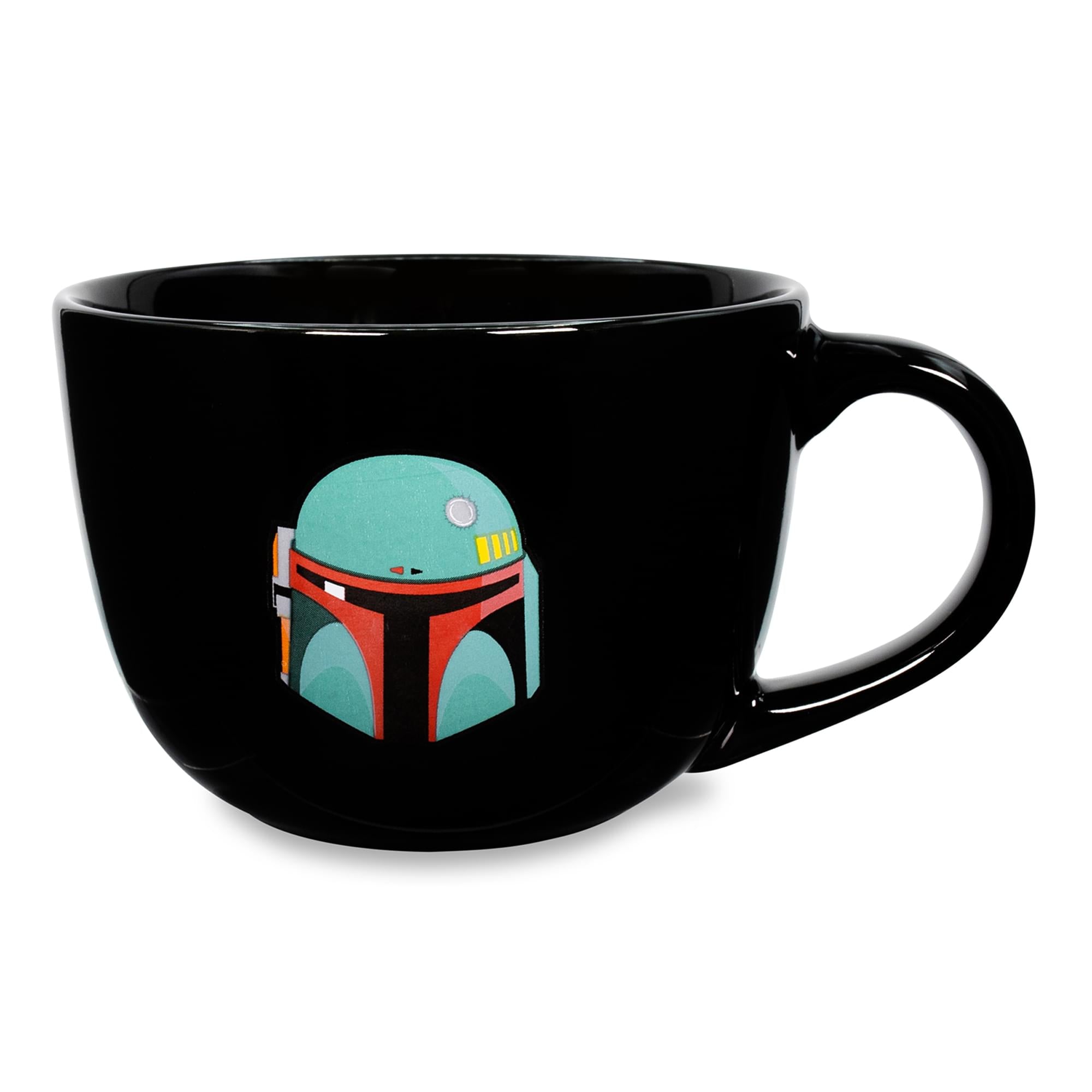 Star Wars: The Mandalorian Boba Fett 24-Ounce Ceramic Soup Mug - A Galactic Treat