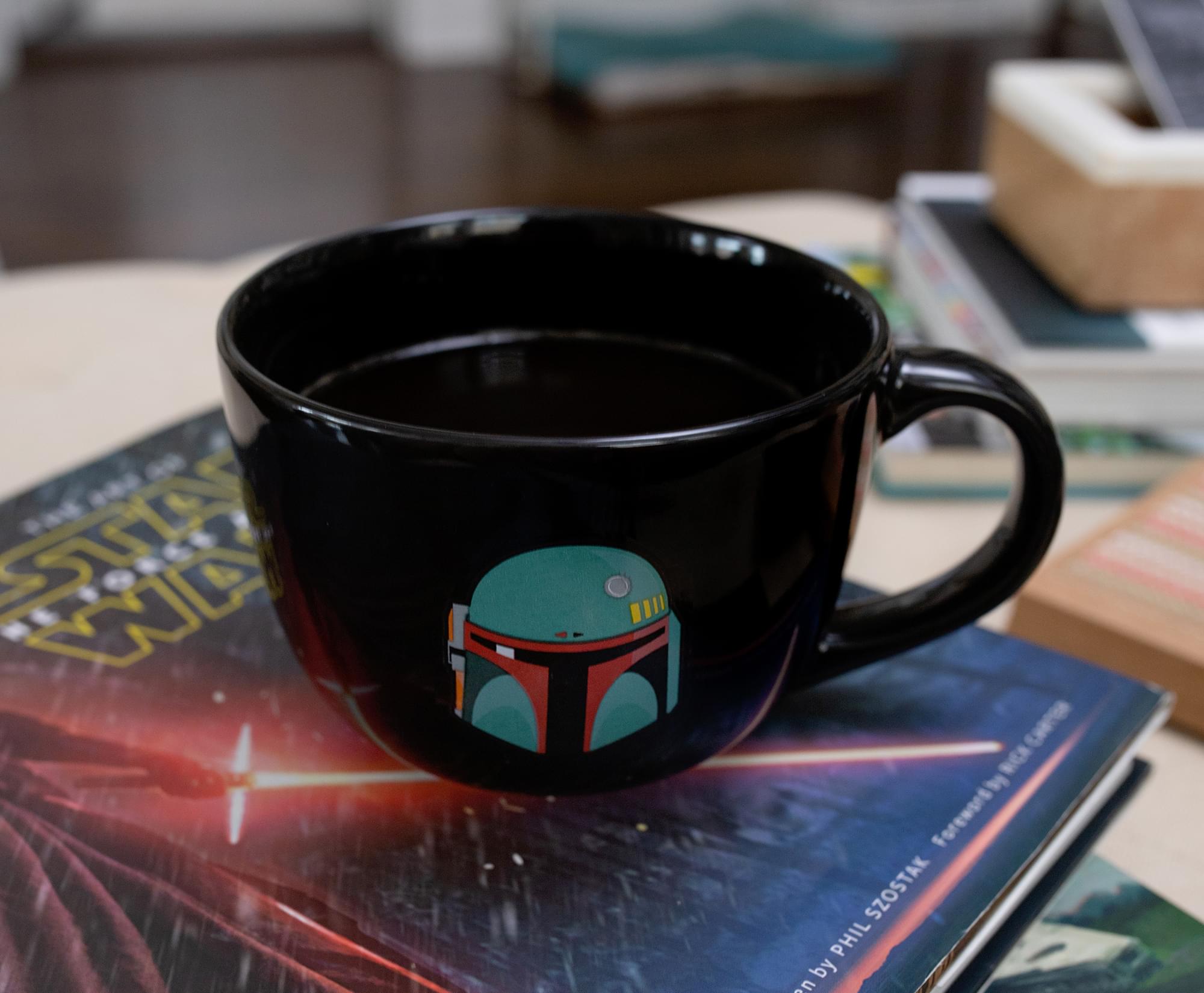 Star Wars: The Mandalorian Boba Fett 24-Ounce Ceramic Soup Mug - A Galactic Treat
