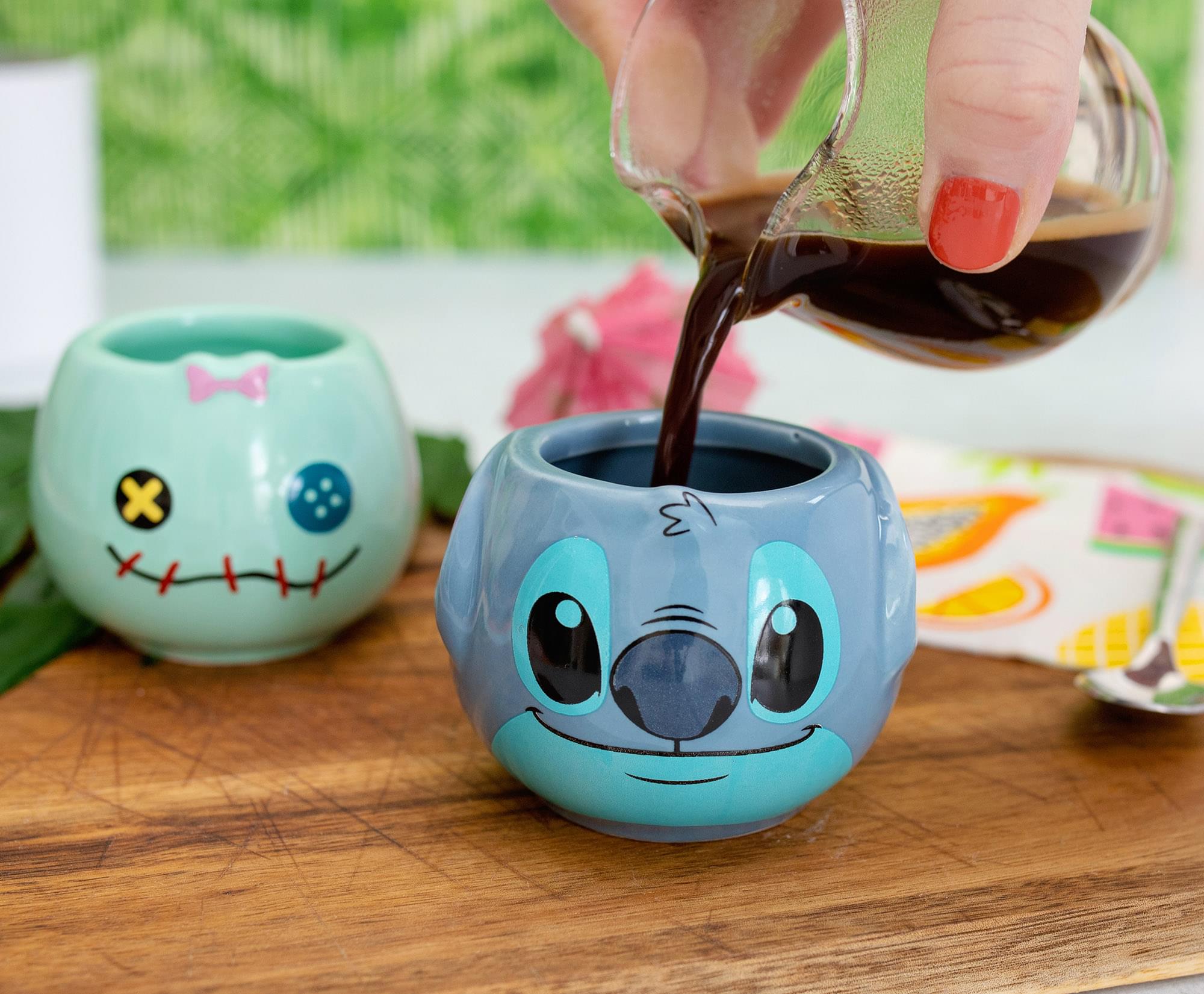 Disney Lilo & Stitch Scrump and Stitch Ceramic Mini Mug Set - 2 Pack