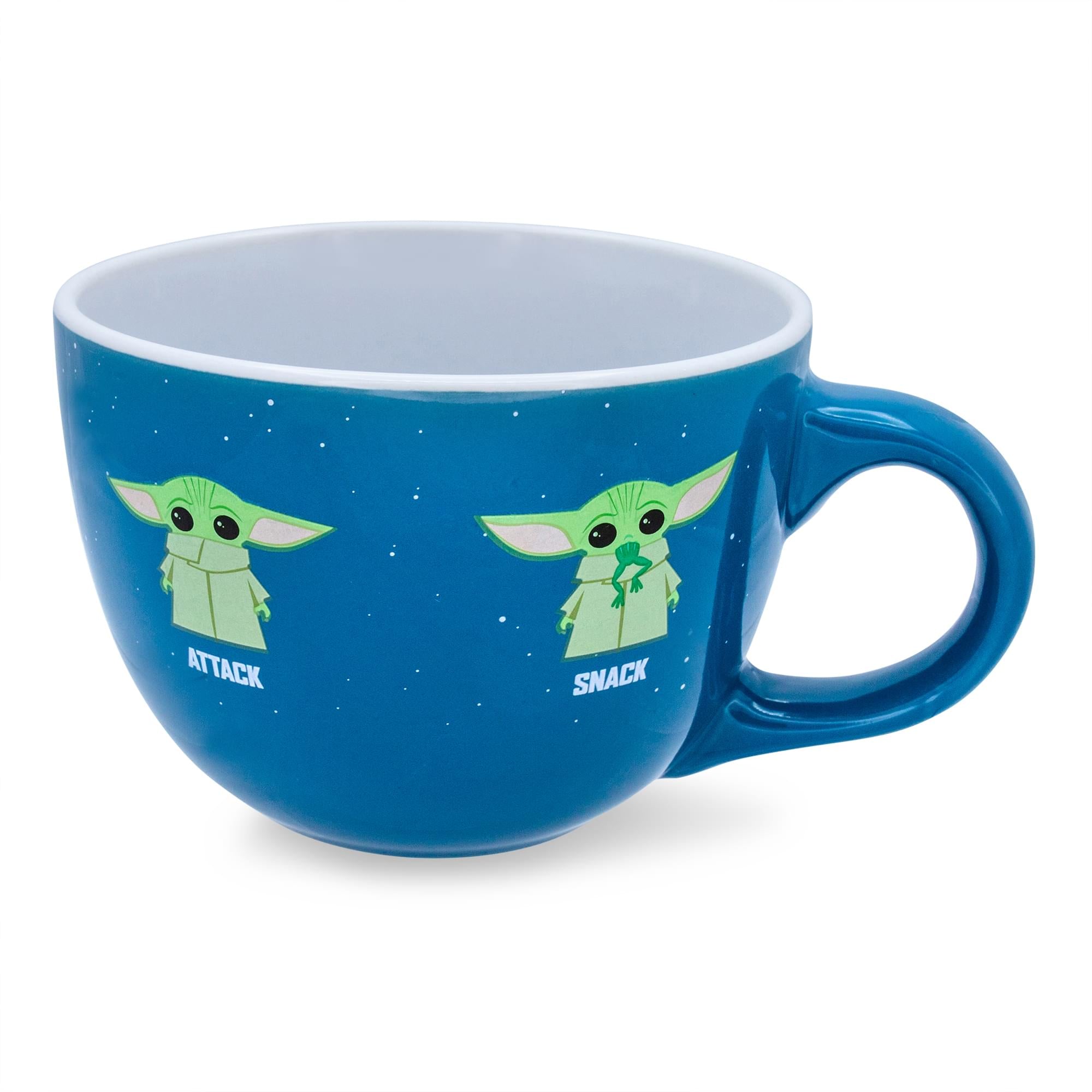 Star Wars: The Mandalorian Grogu Ceramic Soup Mug - Fun & Stylish