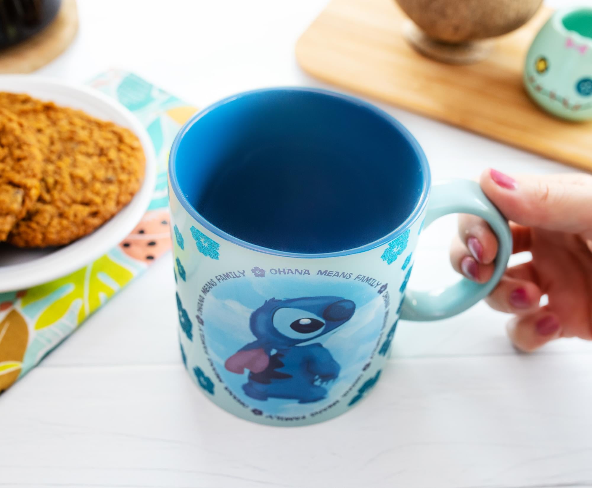 Disney Lilo & Stitch Ohana Means Family 20-Ounce Ceramic Mug