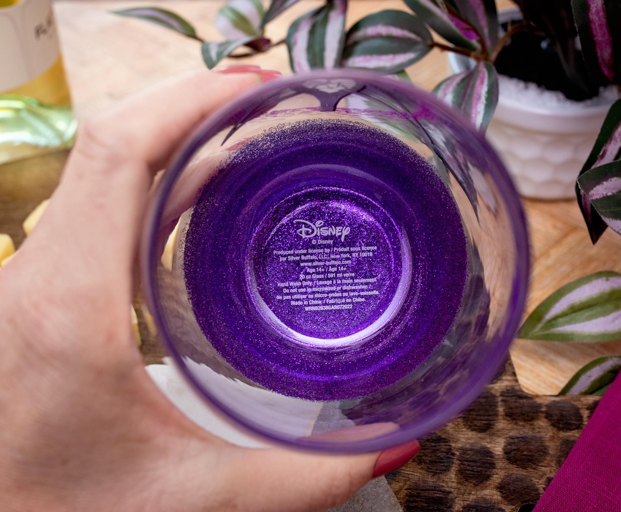 Disney's Nightmare Before Christmas All Hail Pumpkin King Stemless Wine Glass - Toast to Jack Skellington