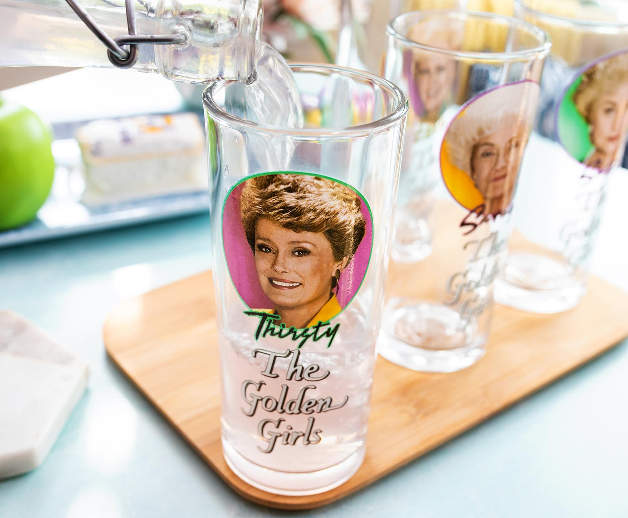 The Golden Girls 10-Ounce Tumbler Glasses Set of 4 - Logo Design