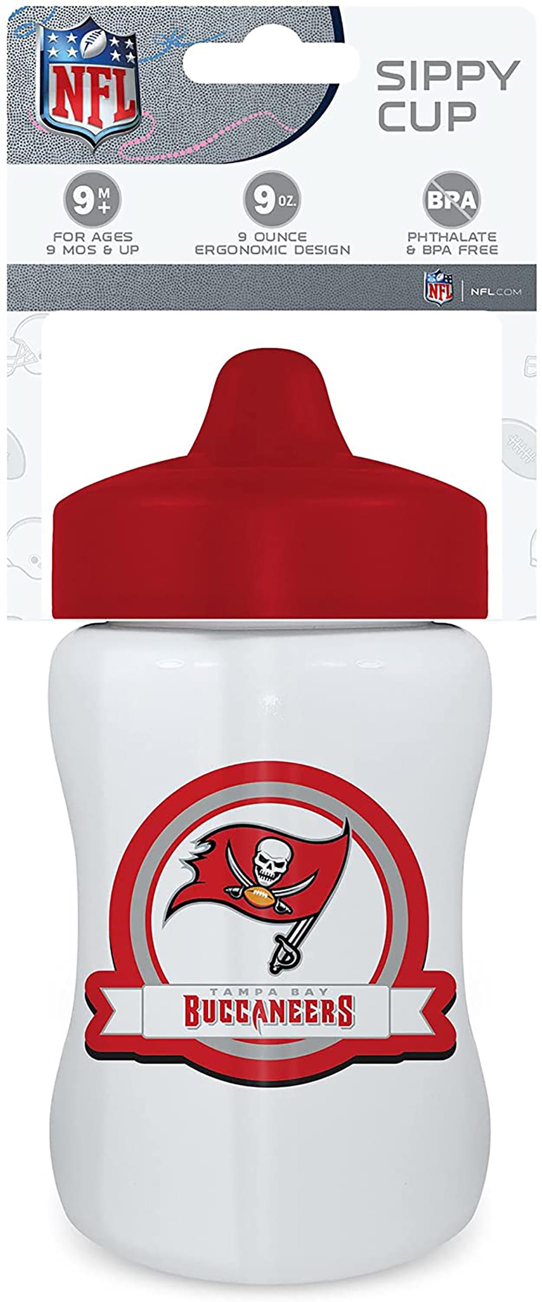 Go Bucs! NFL 9oz Baby Sippy Cup