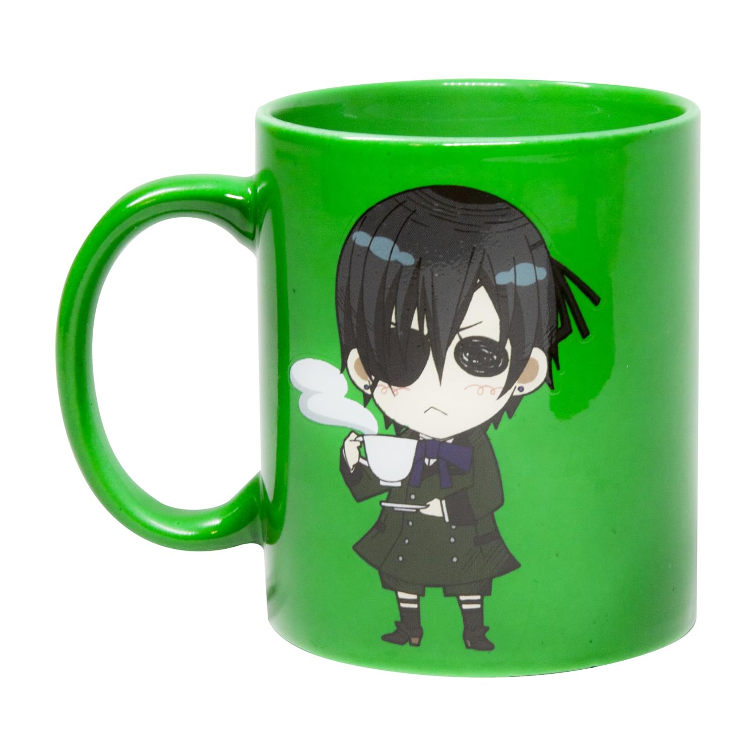 Black Butler Green Coffee Mug with Logo - A Must-Have for Fans