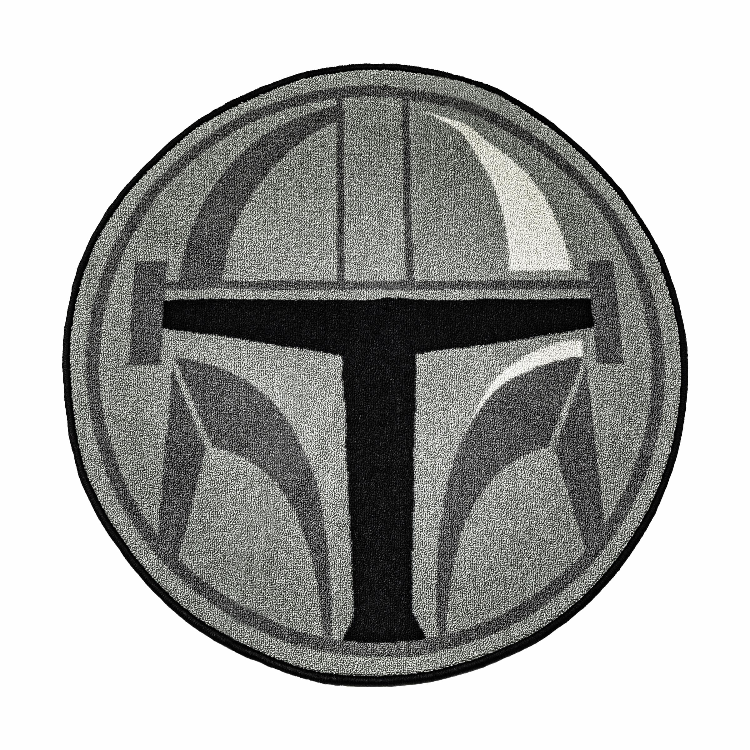 Epic Star Wars: The Mandalorian Helmet 52-Inch Area Rug