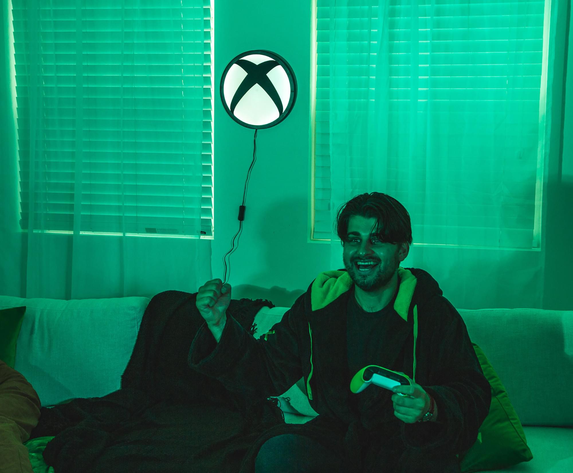 Light Up Your Gaming Space with the Xbox Logo LED Wall Light