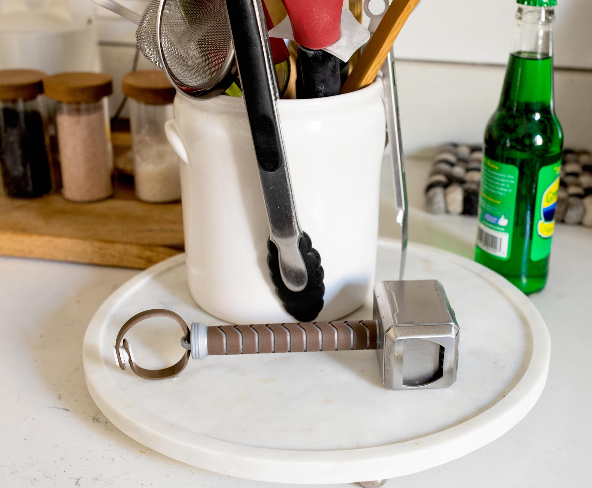 Epic Marvel Mighty Thor Mjolnir Stainless Steel Bottle Opener