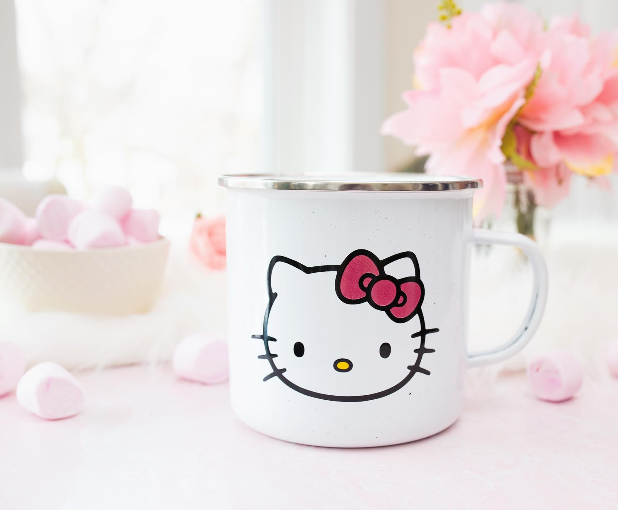 Sanrio Hello Kitty Ceramic Camper Mug - 20 Ounce Delight