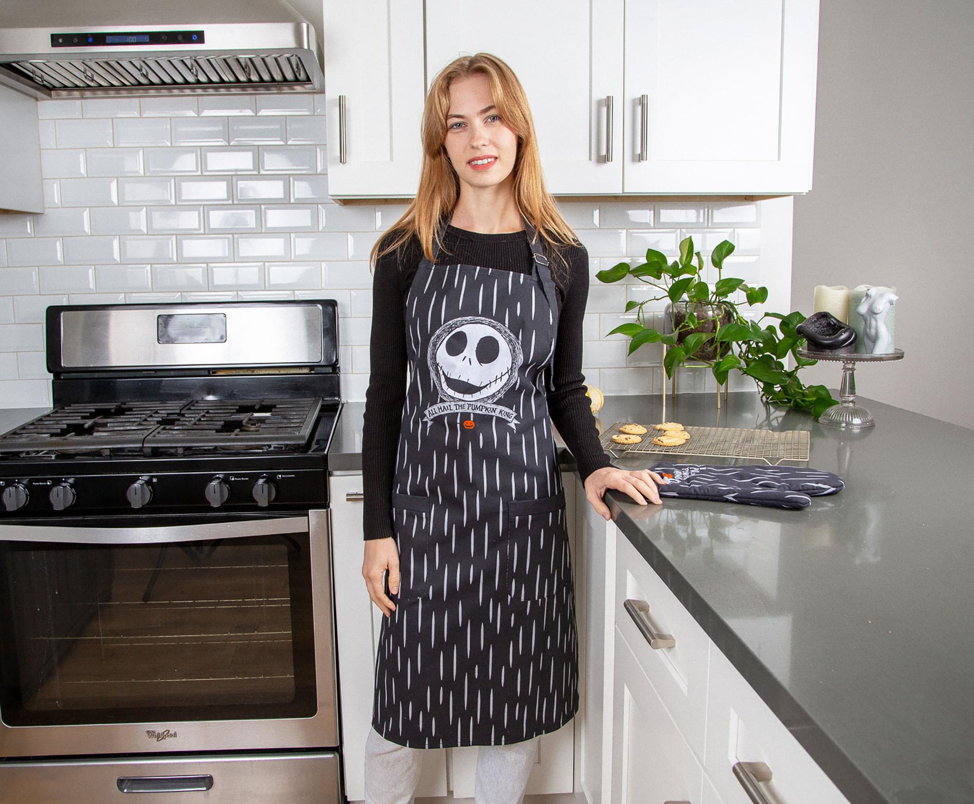 Disney's Jack Skellington Nightmare Before Christmas Kitchen Apron