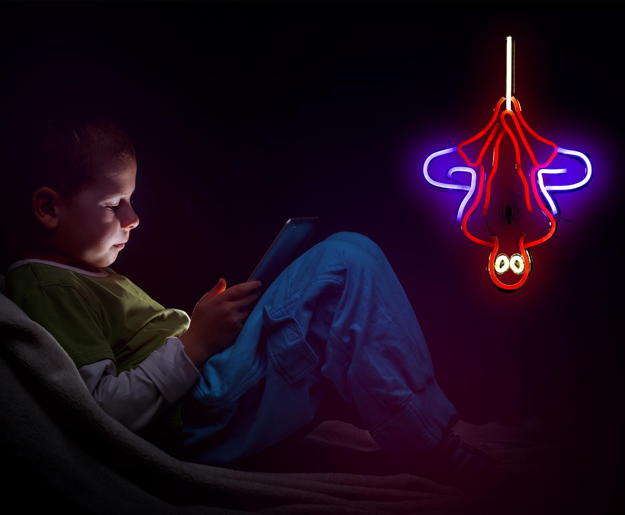 Unleash Your Inner Hero with the Marvel Spider-Man LED Neon Wall Light