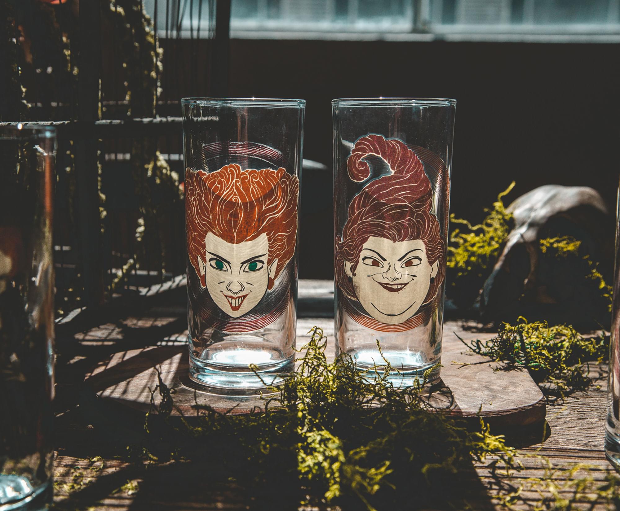 Enchanting Disney Hocus Pocus Sanderson Sisters 10 - Ounce Tumbler Set of 4