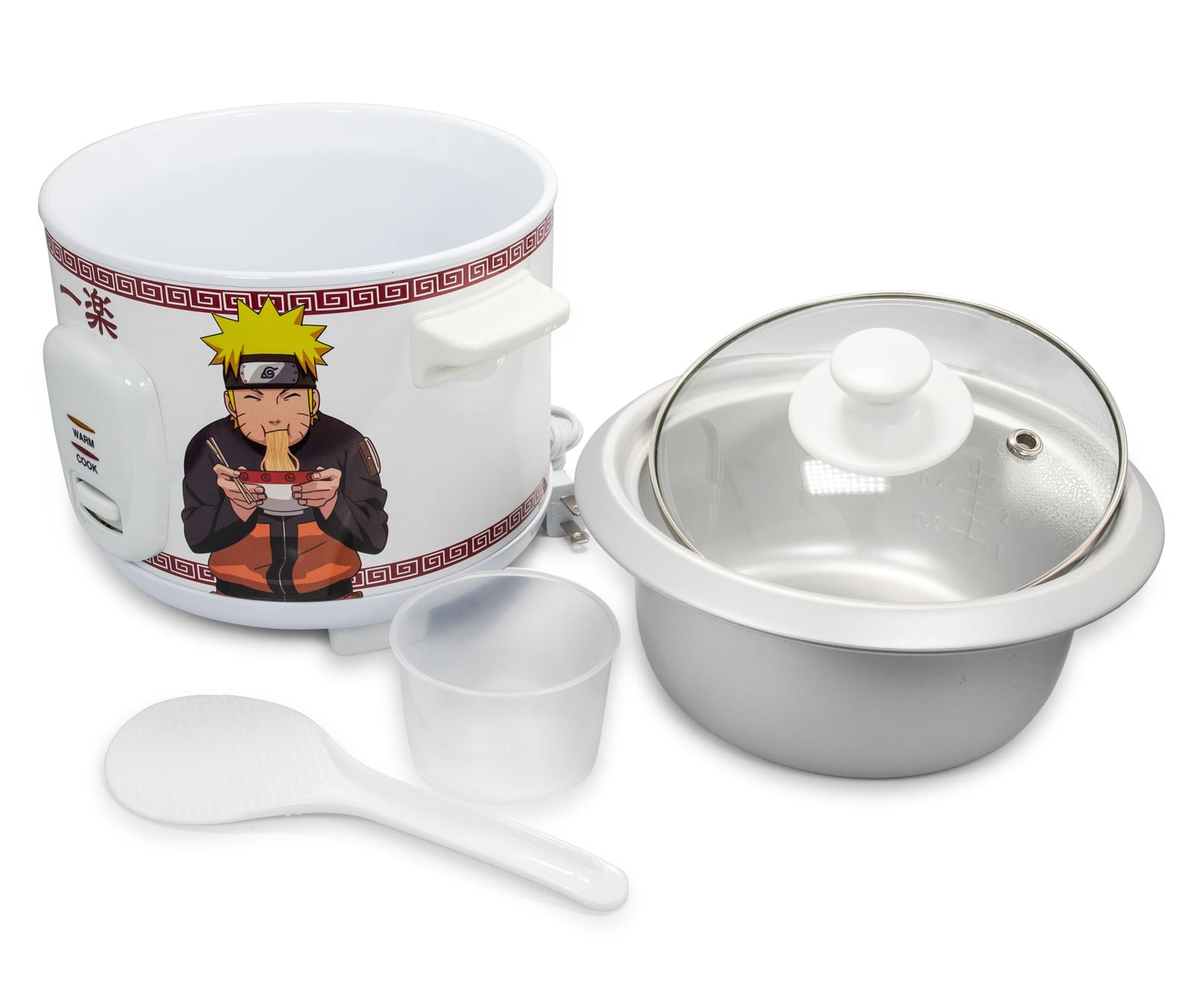 Naruto Shippuden Ichiraku Ramen-Inspired Automatic Rice Cooker & Warmer - 24 Ounce