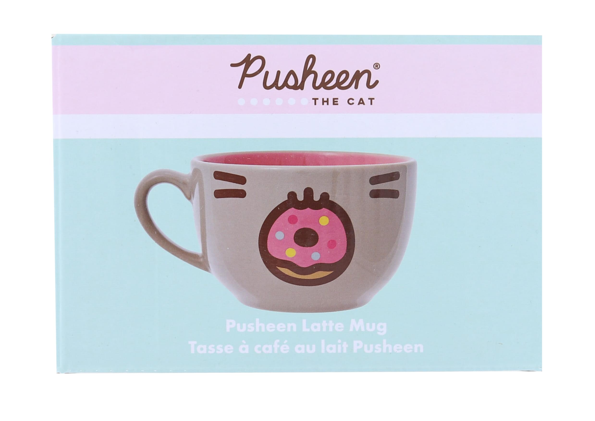Adorable Pusheen Donut 18oz Stoneware Latte Mug