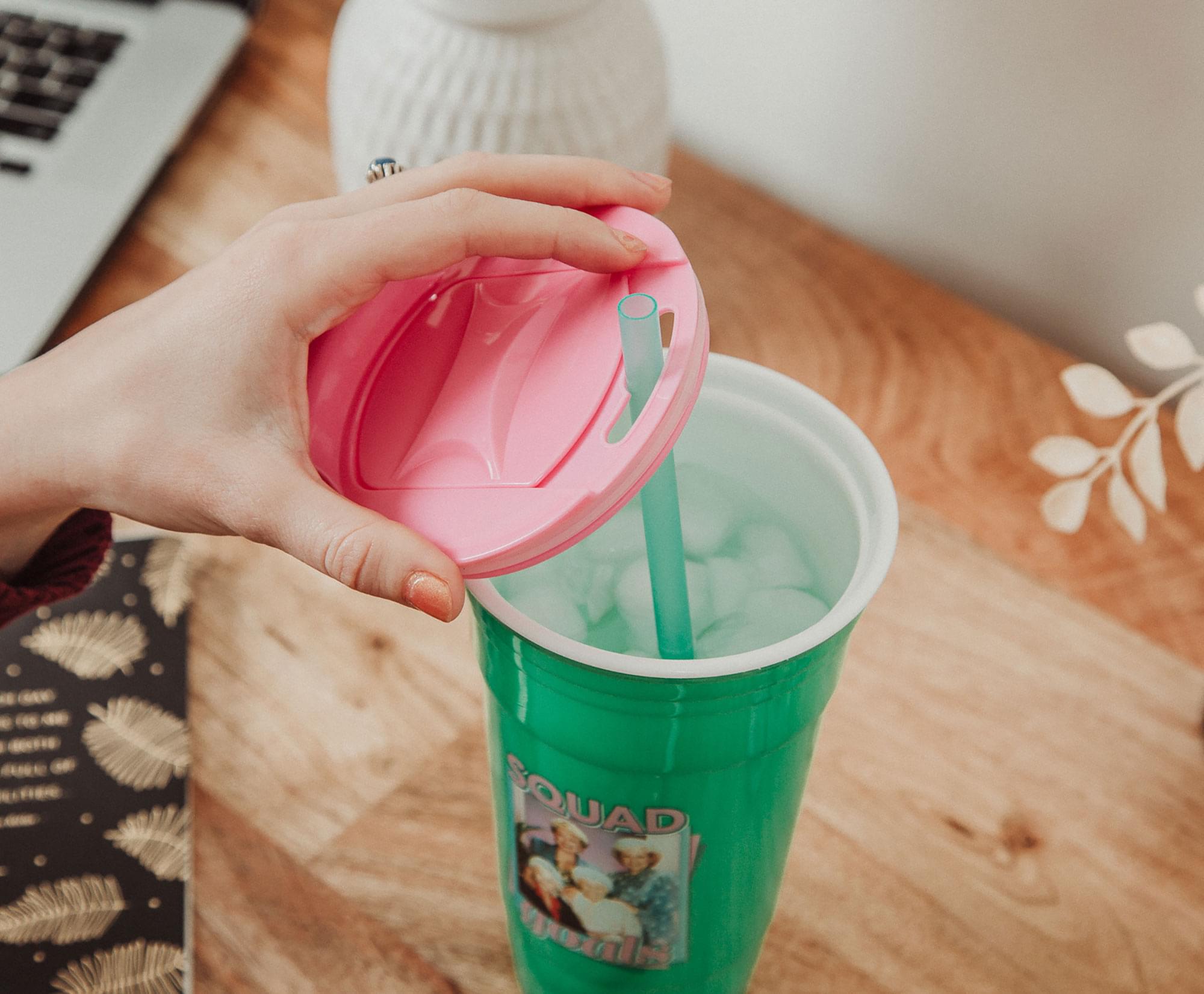 The Golden Girls 32 - Ounce Squad Goals Tumbler with Lid and Straw