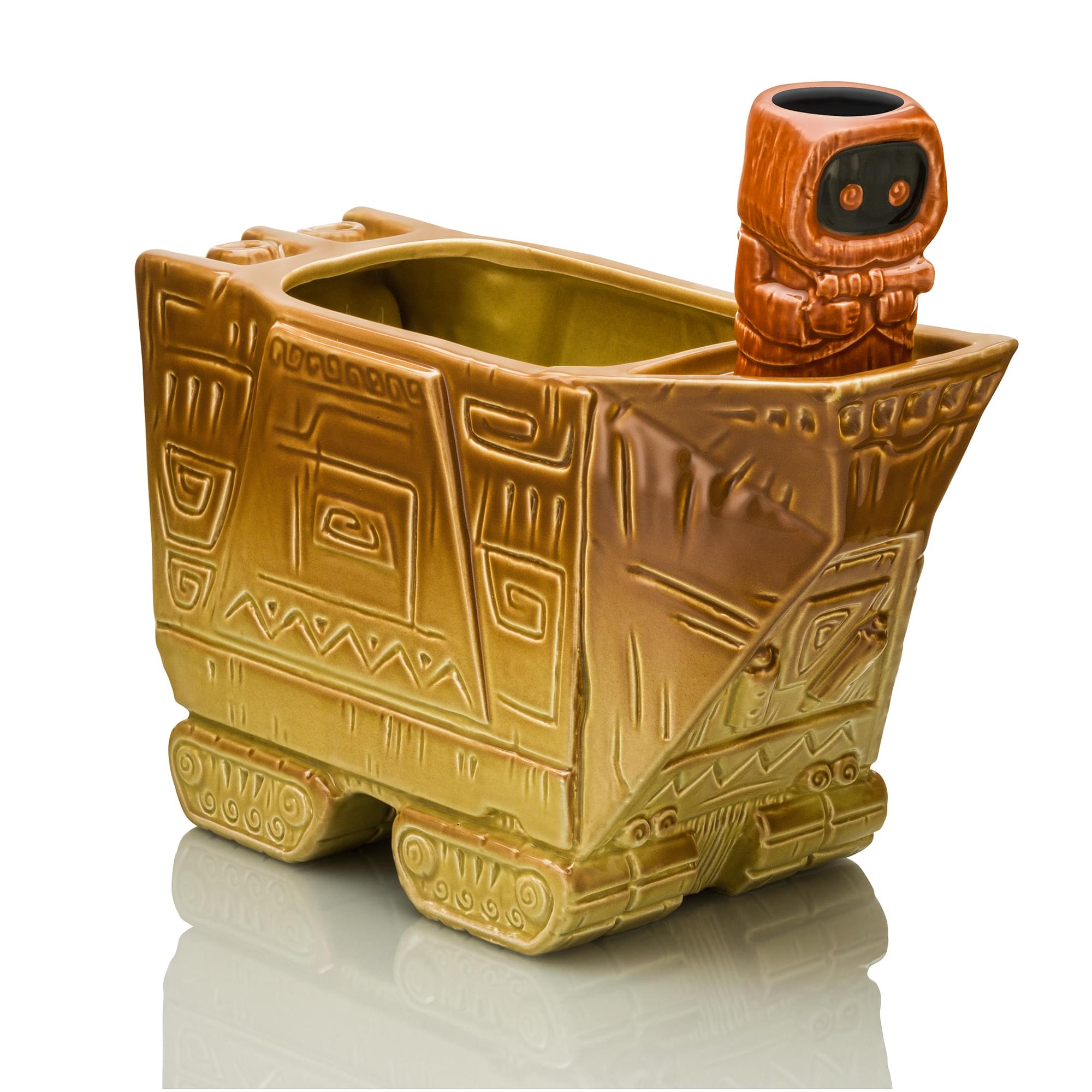Geeki Tikis Star Wars Sandcrawler Party Punch Bowl Set with Jawa Mini Mug