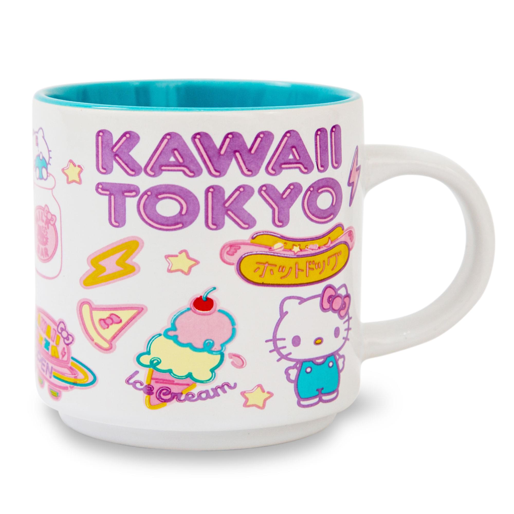Adorable Hello Kitty Kawaii Tokyo Ceramic Stacking Mug - 13 Oz