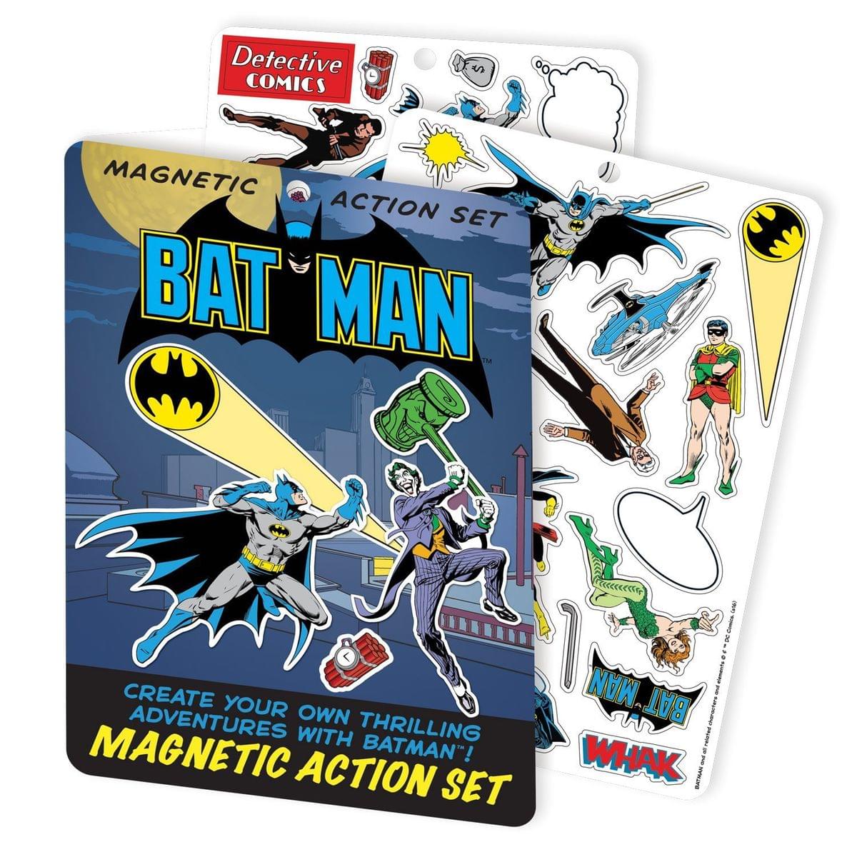 Epic Batman Magnetic Action Set with 2 Sheets