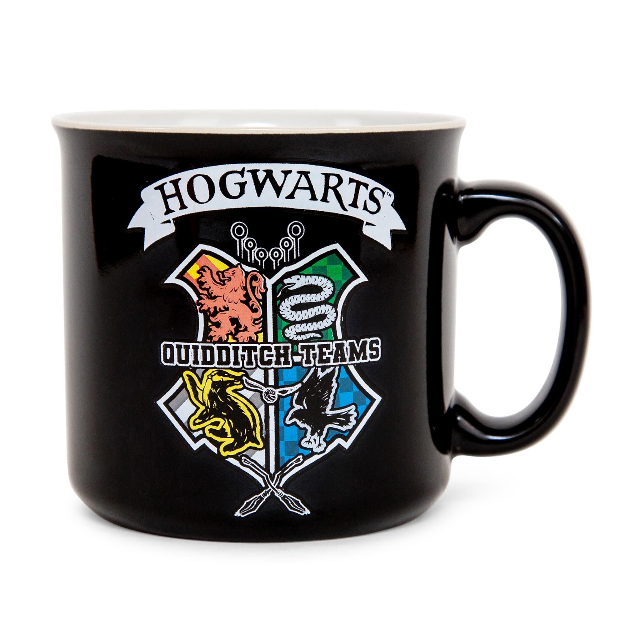 Harry Potter Quidditch Crest 20-Ounce Ceramic Camper Mug