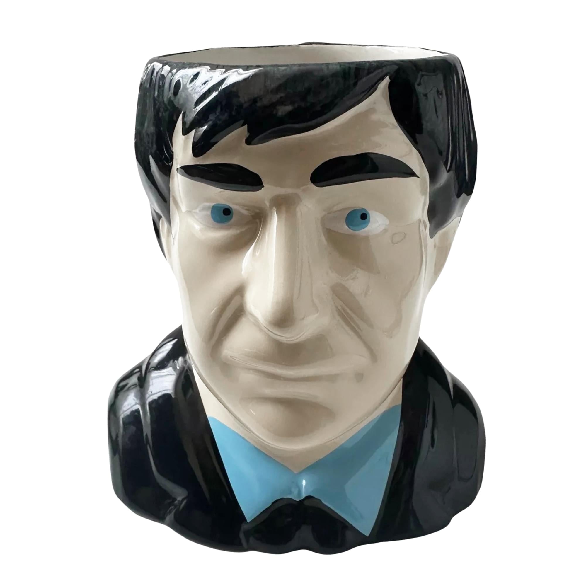 The Doctor Who 2nd Doctor Patrick Troughton Ceramic 3D Toby Jug Mug - A Timeless Tribute for Fans